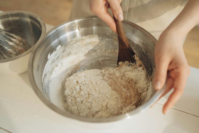 blend dry ingredients together