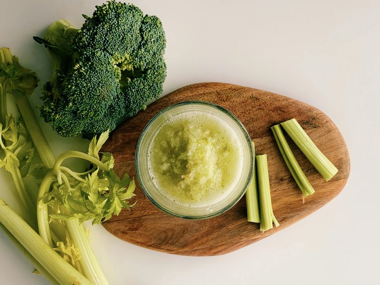 juicing broccoli and cruciferous vegetables